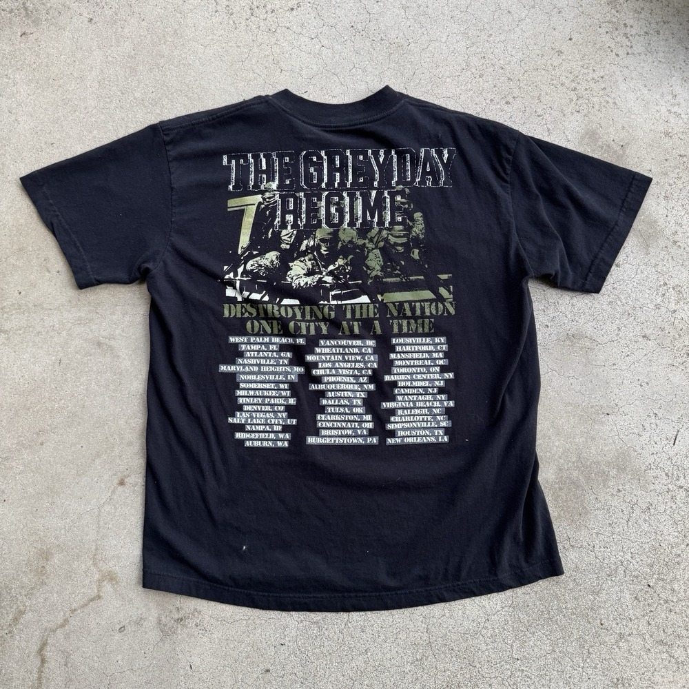 $uicide Boy$ Greyday Regime Tour Tee Shirt Large Black G59 - Picture 6 of 7